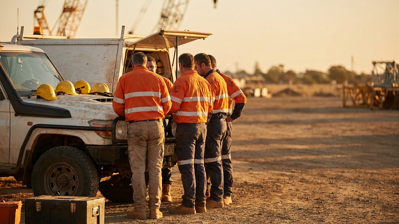FIFO Crane Crew Toolbox Talk FIFO crane crew toolbox talk illustrating Perth crane operator FIFO earnings pathway.